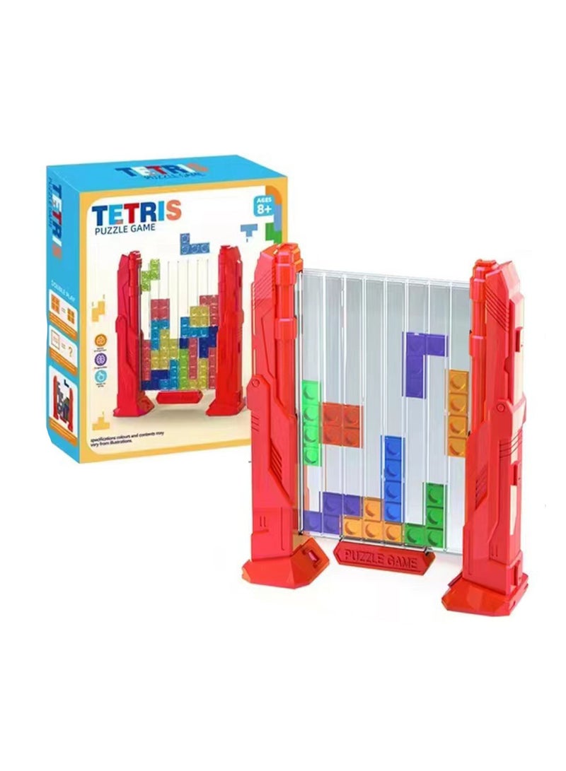 ألغاز تتريس المتنوعة، لعبة ألغاز البناء، لعبة سطح المكتب، لعبة التمرير الفكري (2144، أحجية تتريس، صندوق اللون الأحمر) - Image 1